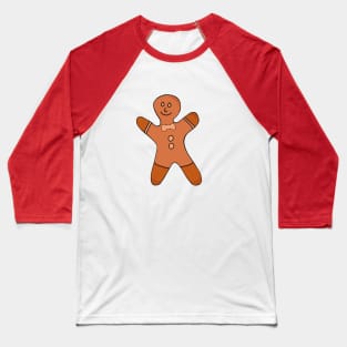 Christmas Gingerbread Men Cookie Baseball T-Shirt